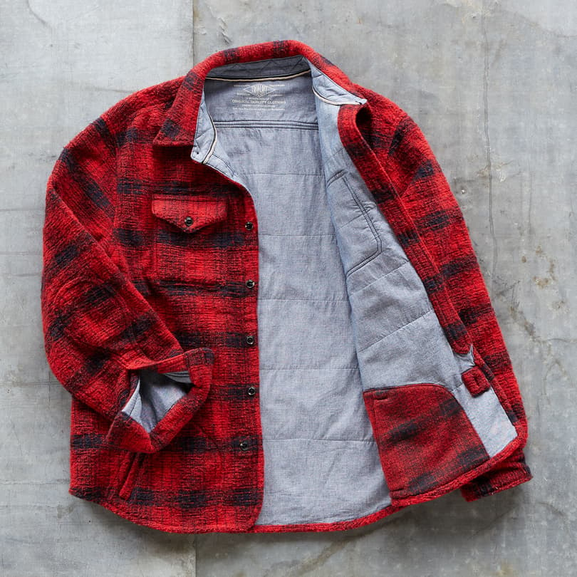 OUTFITTER PLAID SHIRT JACKET view 2