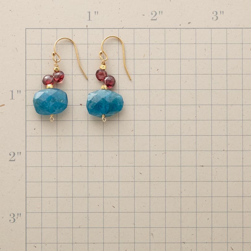 REIGNING BLUE EARRINGS view 1