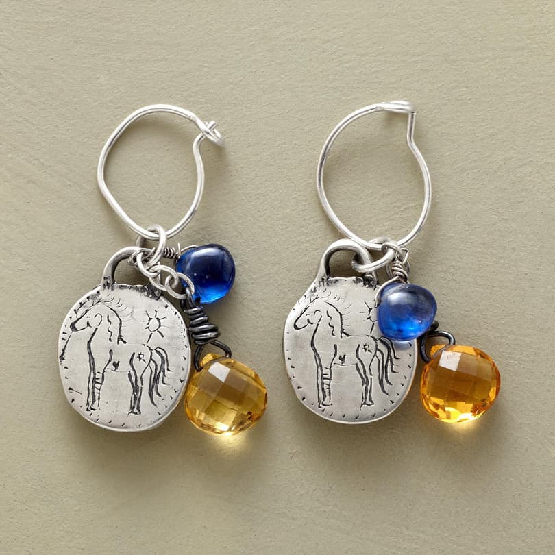 SUNSHINE AND BLUE SKIES EARRINGS view 1