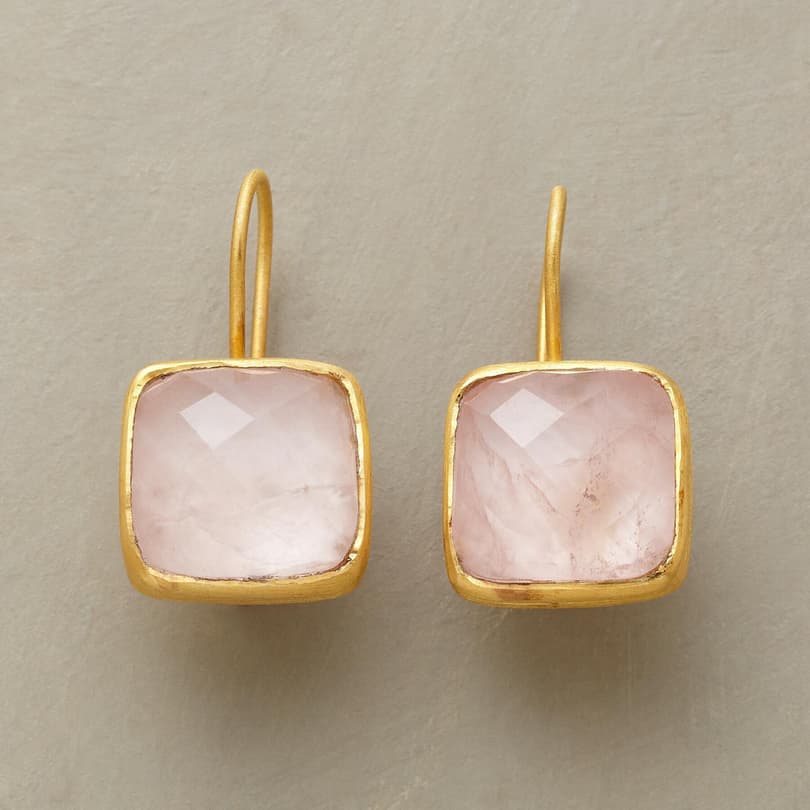 PILLOWS OF PINK EARRINGS view 1