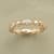 18KT GOLD DIAMOND SEED RING view 1
