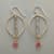 POINTEDLY PINK EARRINGS view 1