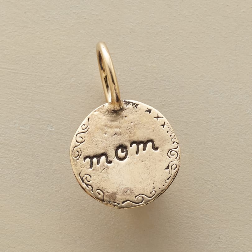 GOLD I LOVE YOU MOM CHARM view 1