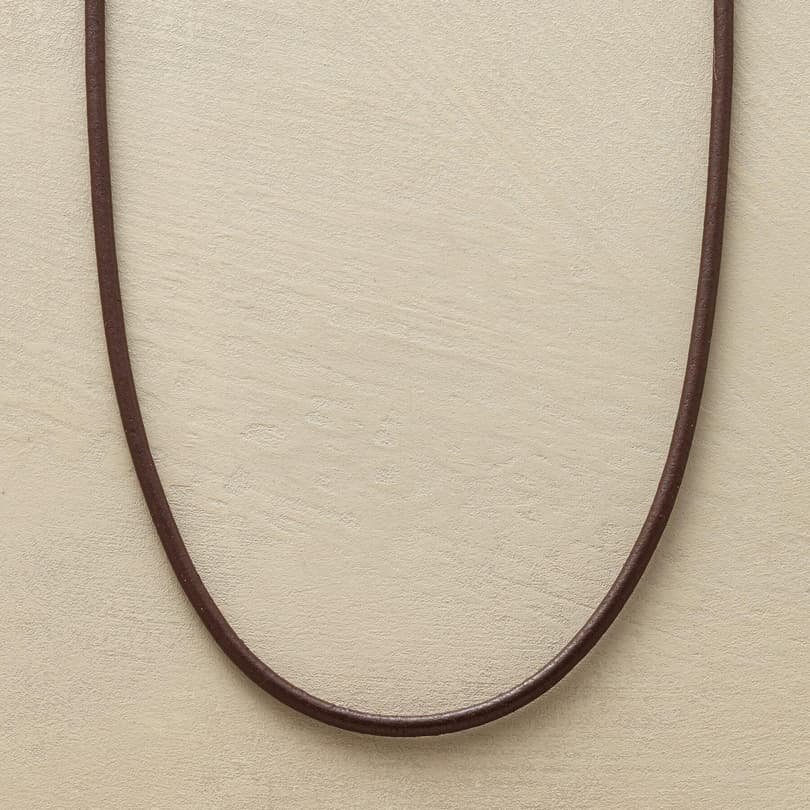 LEATHER NECKLACE view 1