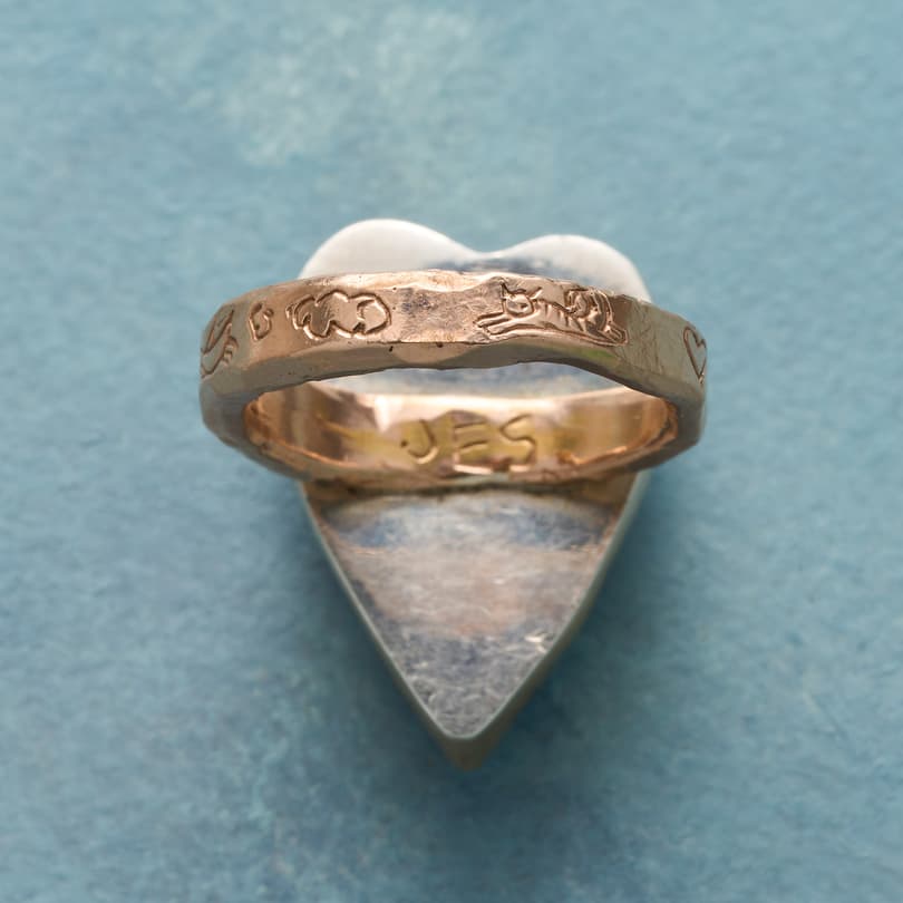 The Sweetest Heart Ring View 5