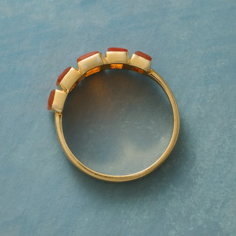 Carnelian Archway Ring View 2