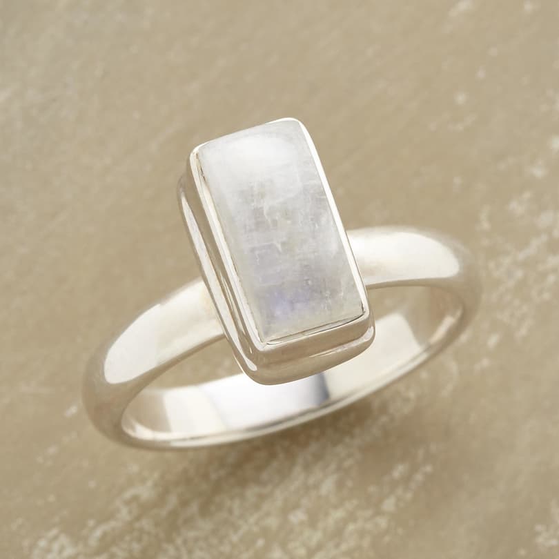 TERRACED MOONSTONE RING view 1