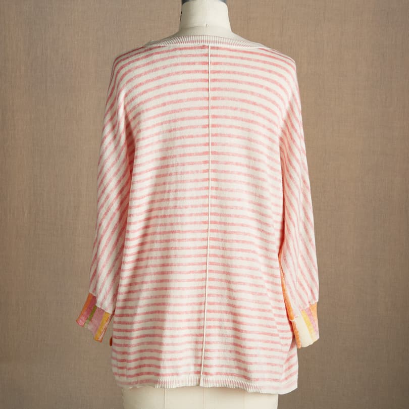 Johanna Striped Sweater, Petite View 13