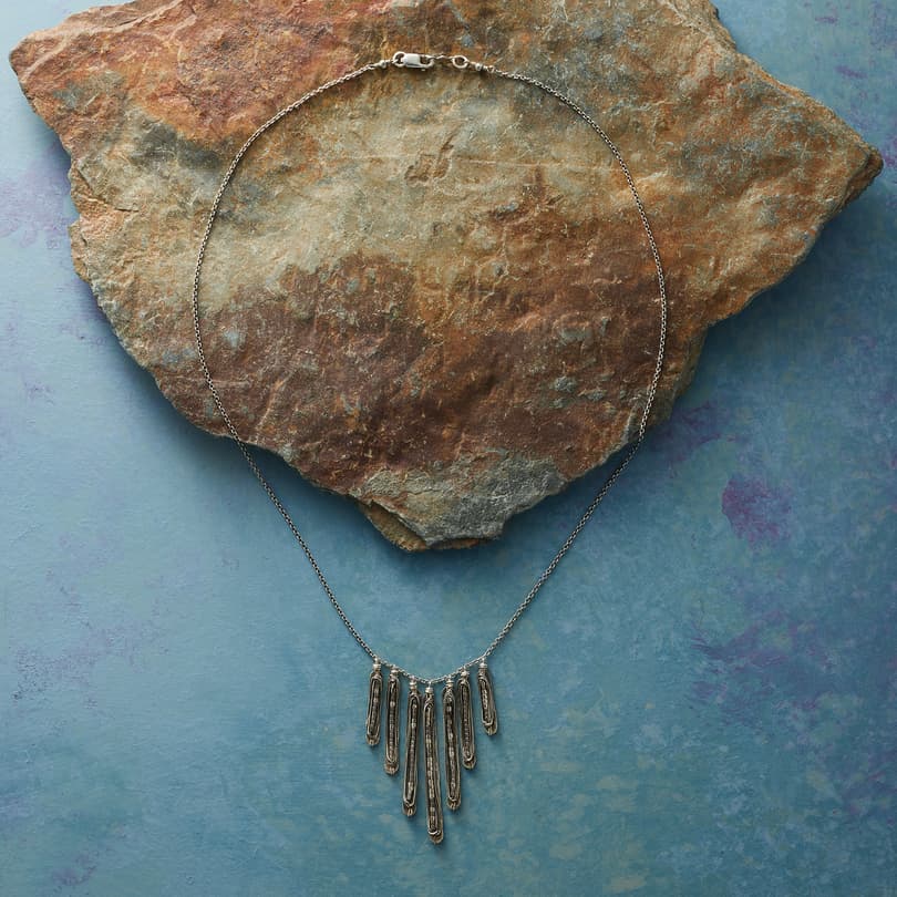 Raven Feather Necklace View 2