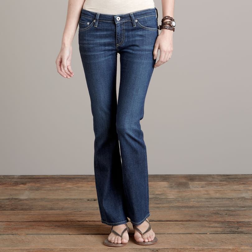 A G ANGELINA BOOTCUT IN GRANT WASH JEANS - PETITES