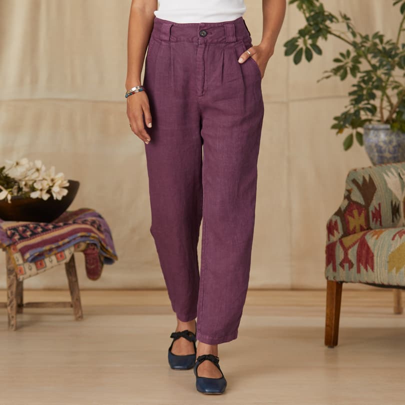 Adelaide Linen Pants View 2