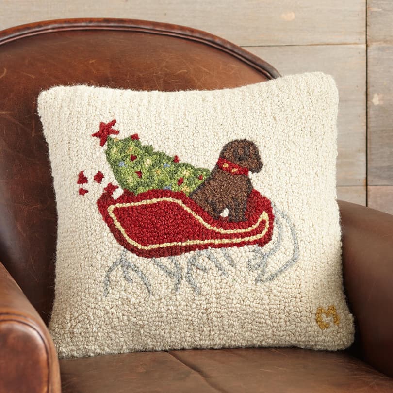 SOPHIE'S SLEIGH PILLOW view 1