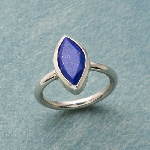 Hand Forged Lapis Ring