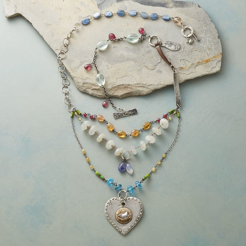 HEART OF PEACE NECKLACE view 1