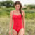 MYTHIC BEAUTY SWIMSUIT view 1 CORAL RED