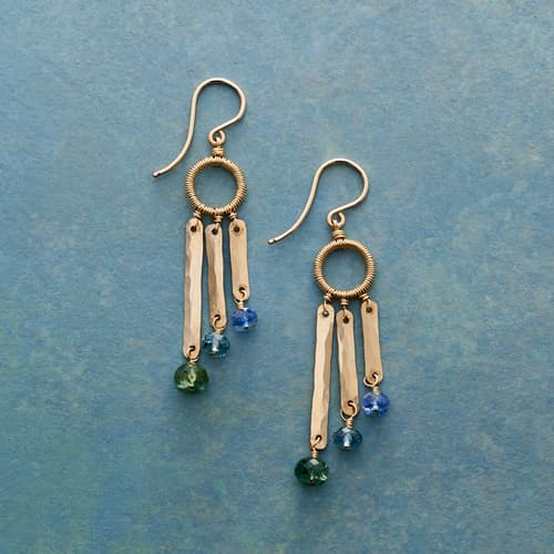 JEWELED WIND CHIME EARRINGS view 1