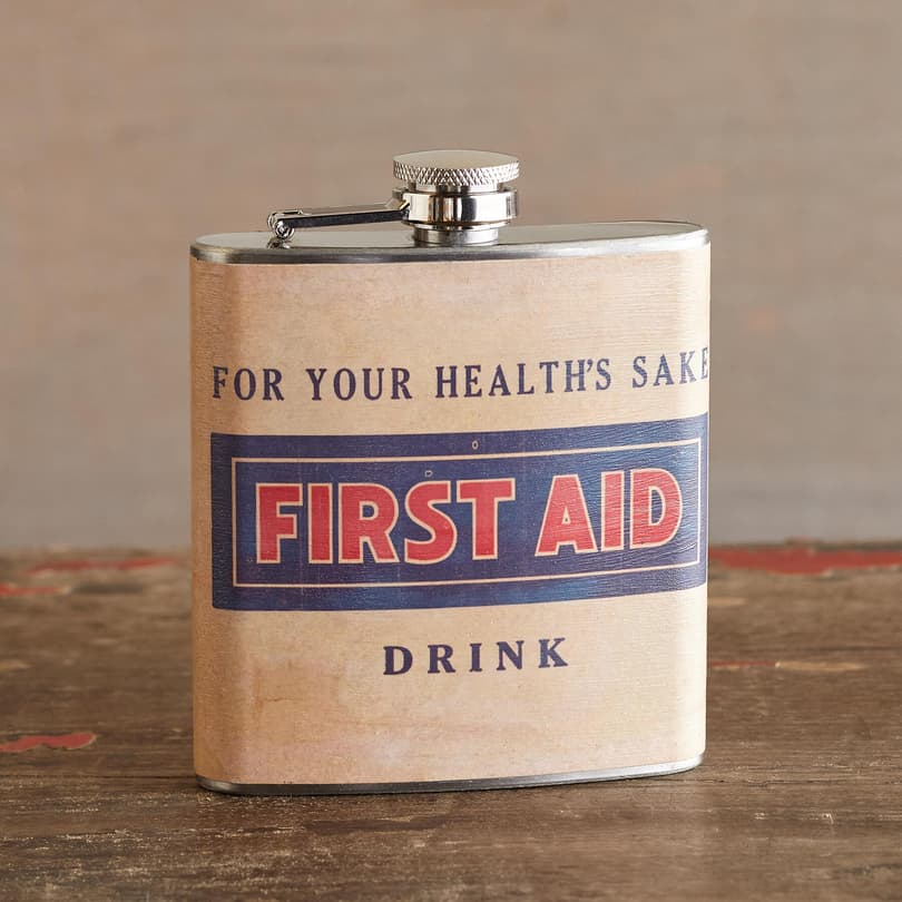 LIQUID COURAGE FLASK FIRST AID view 1