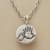 MOTHER &amp; CHILD HANDPRINTS NECKLACE view 1