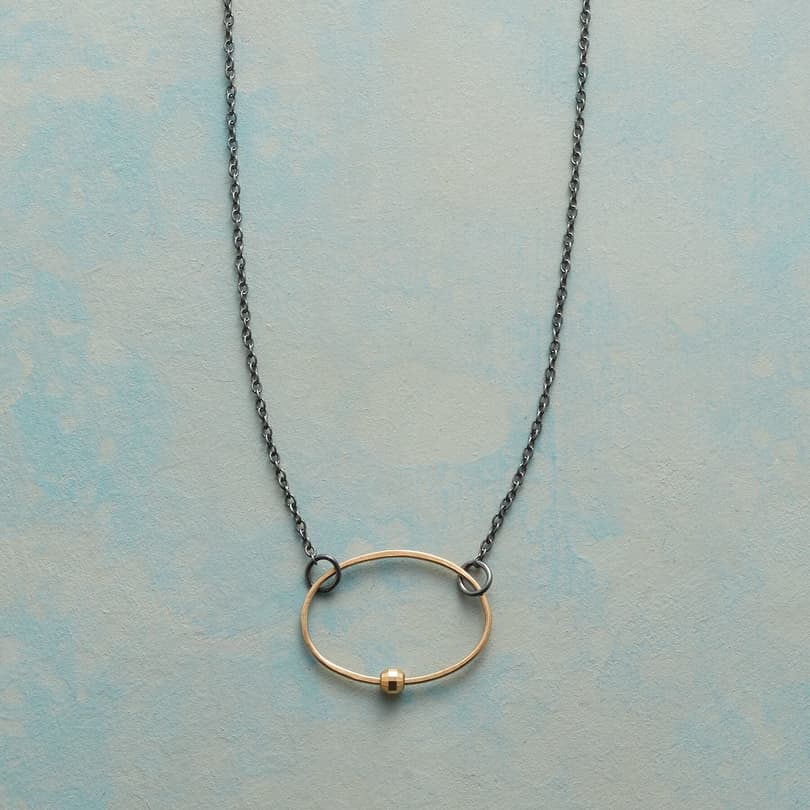 OVAL ORBIT NECKLACE view 1