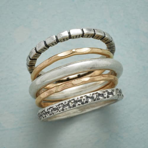 INCLUSIVITY STACKING RINGS view 1