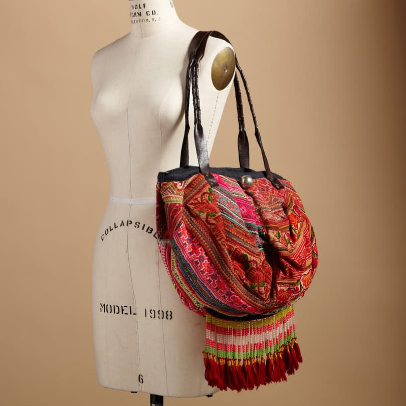 ONE-OF-KIND HILL TRIBE BAG view 3