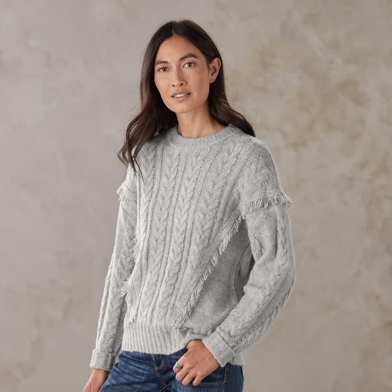 MISTY HEIGHTS SWEATER view 1 SILVER