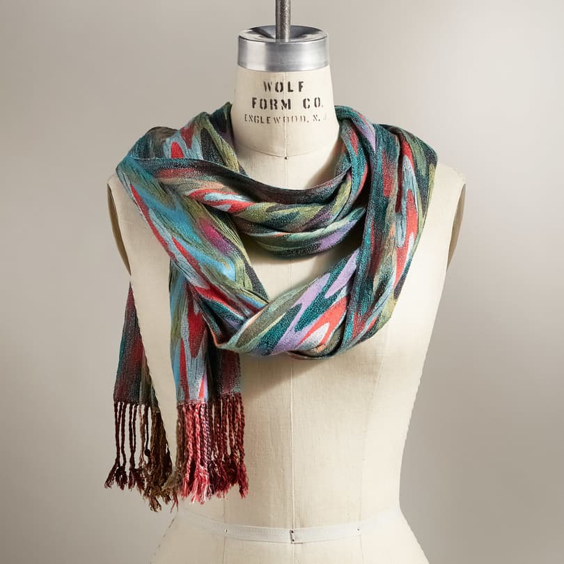 SIGNATURE STRIPES SCARF view 1