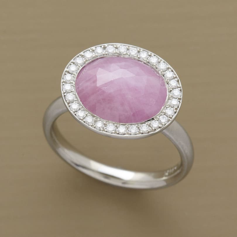 ONE OF A SAPPHIRE RING view 1