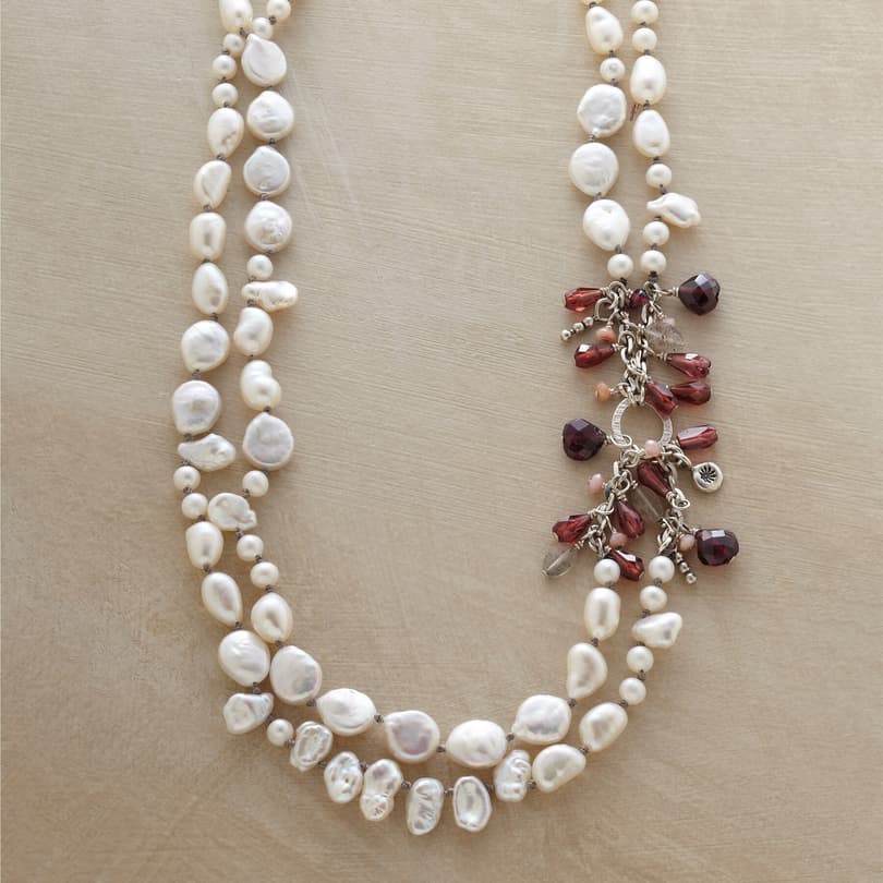 PEARL MELANGE NECKLACE view 1