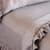 SOLID LINEN FITTED SHEET view 1