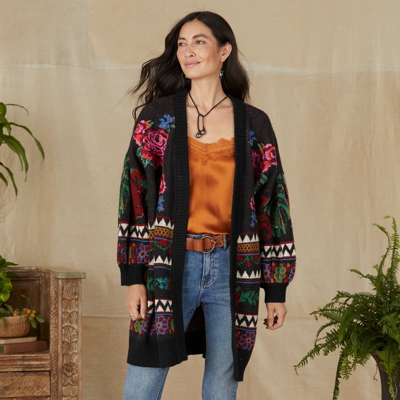 Sable & Bloom Cardigan View 8Tapestry