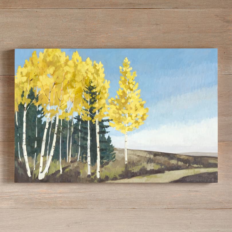 OCTOBER ASPEN PAINTING view 1