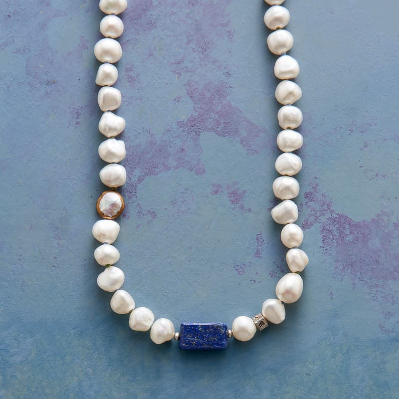 PEARL PAGEANT NECKLACE view 1