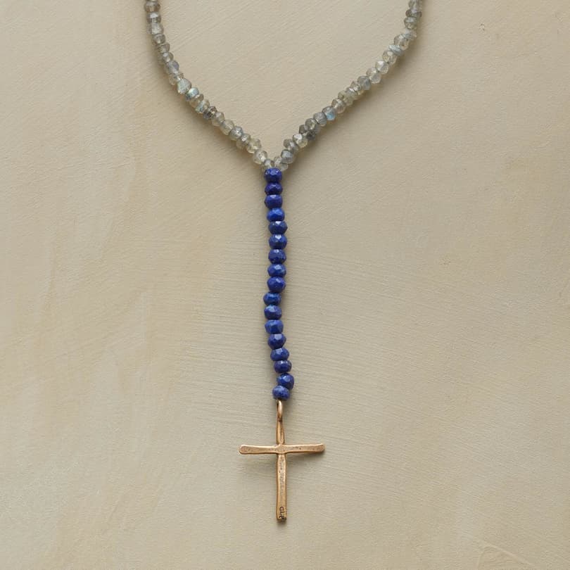 CELESTIAL CROSS NECKLACE view 1