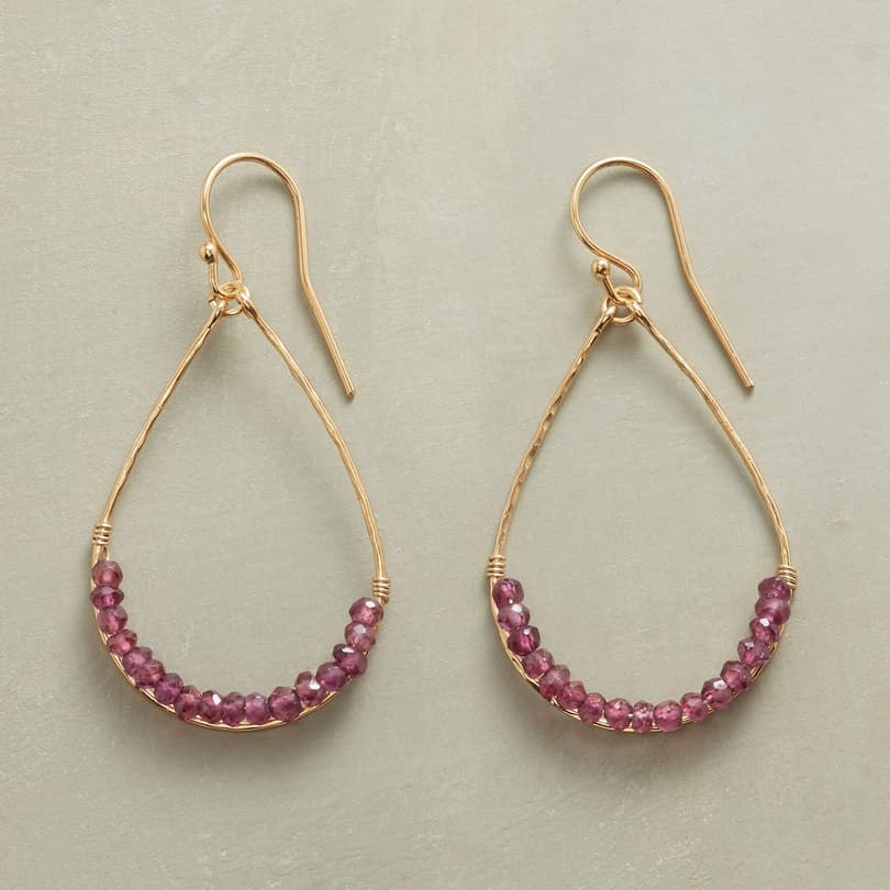 ARC OF SPARKLE EARRINGS view 1