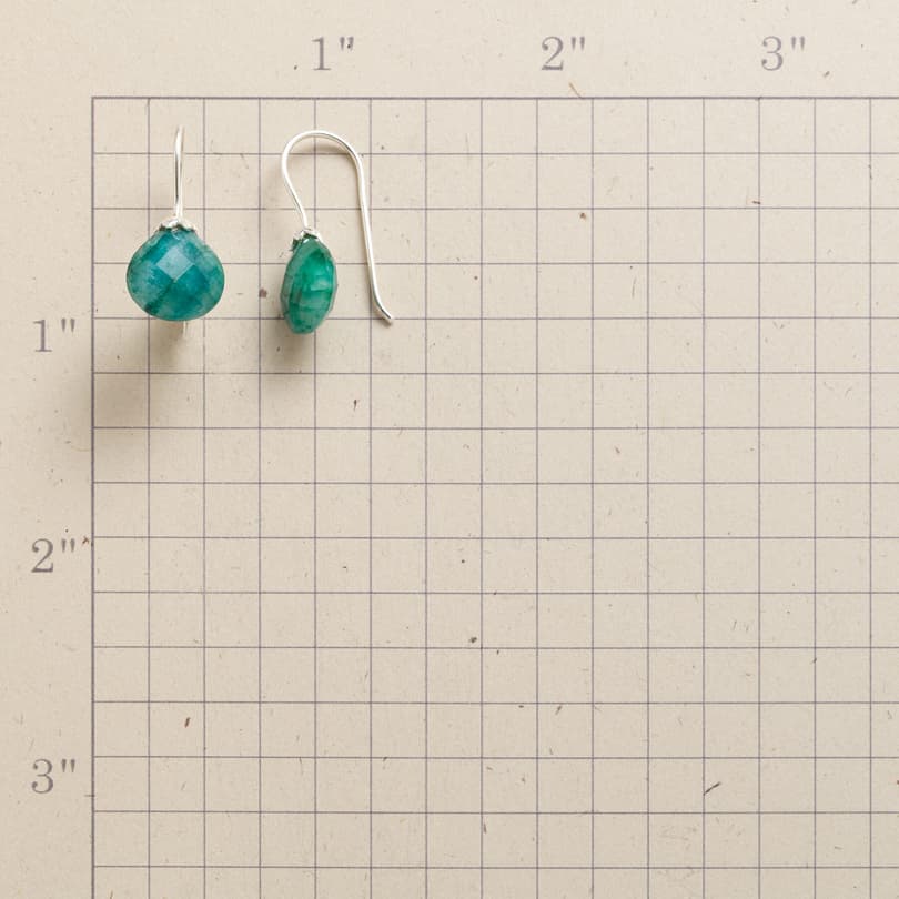 SILLIMANITE SPROUT EARRINGS view 1