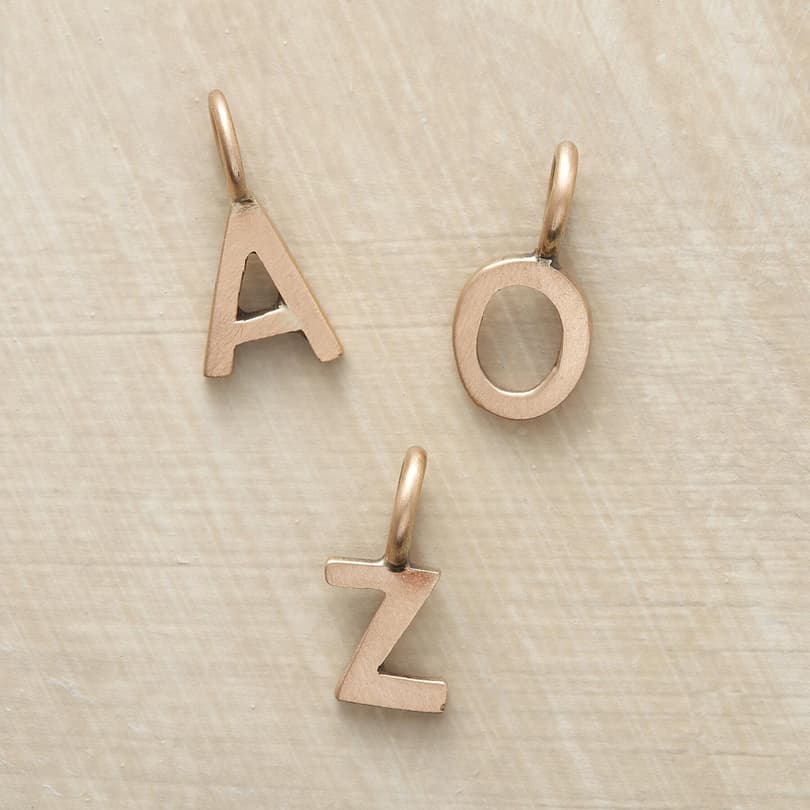 ROSE GOLD ALPHABET CHARMS view 1