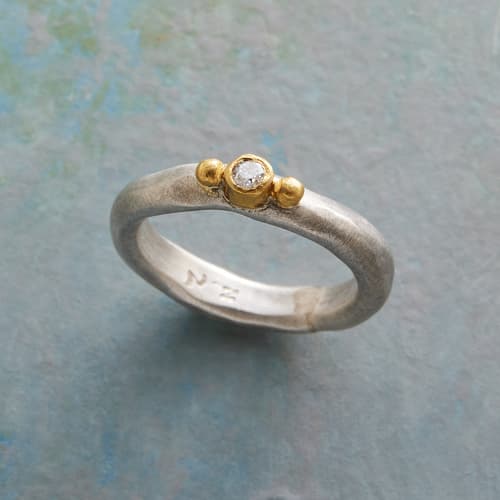 RUSTIC TOUCH DIAMOND RING view 1