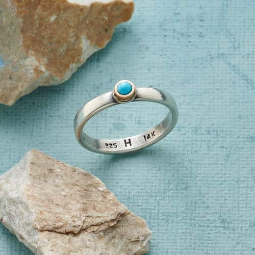 SPOT ON TURQUOISE RING view 1