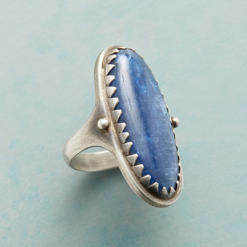 BOLD AND BLUE RING view 1