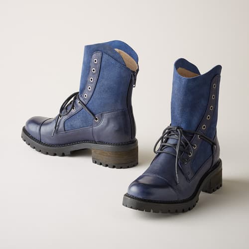 Quinlan Boots View 5NAVY