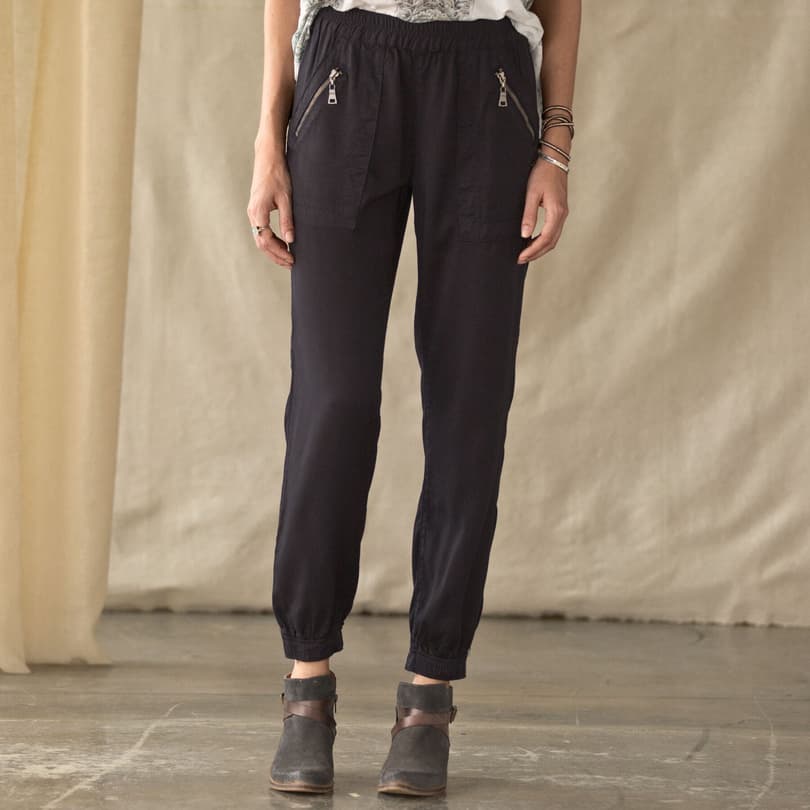ROAD-READY SLOUCH PANTS view 1 NAVY