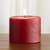 RED ANTIQUE PILLAR CANDLE view 1