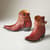 LORENZA BOOTS view 1 RED
