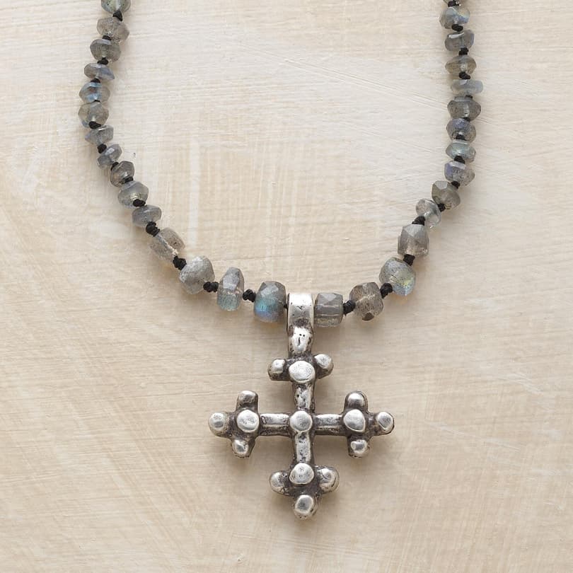 MYSTICAL CROSS NECKLACE view 1