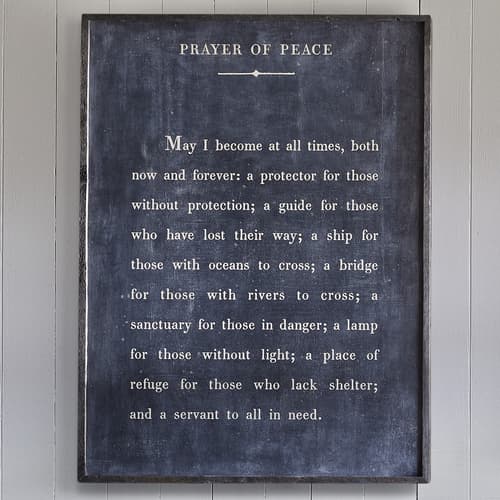 Prayer Of Peace Print View 1