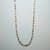 14KT ROSE CHAIN OF HEARTS NECKLACE view 1