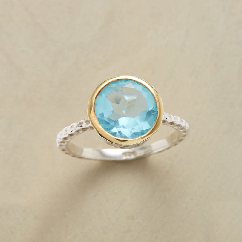 STARRY BLUE RING view 1