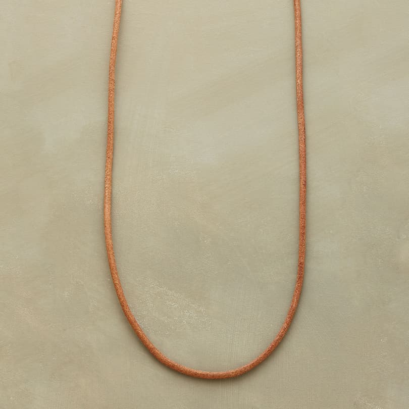 LEATHER CHARMSTARTER NECKLACE view 1