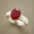 TWO TONE RUBY RING view 1
